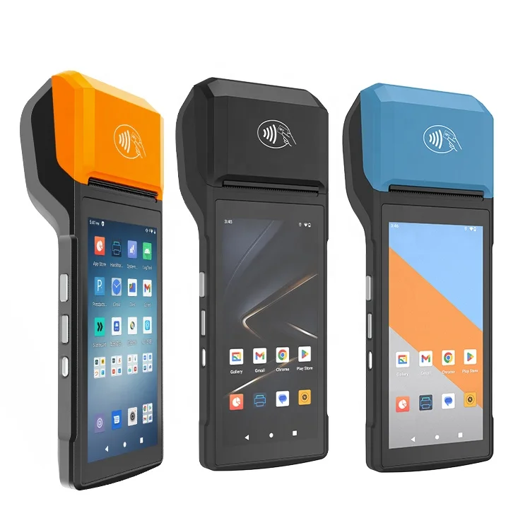 Pos терминал оплаты H10 H10S H10C портативный с поддержкой принтера NFC считыватель карт Мобильный POS-аппарат