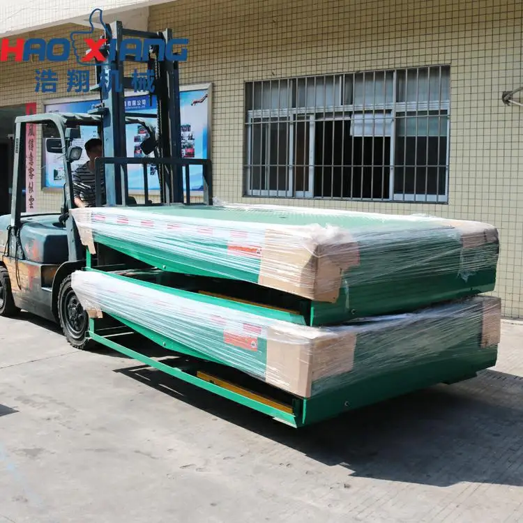 Стационарная гидравлическая платформа для погрузки и разгрузки грузовиков в Китае