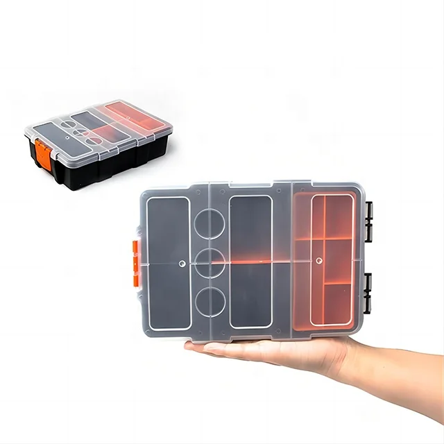 Plastic Toolbox Spare Parts Storage Bins Small Parts Storage Tool Box