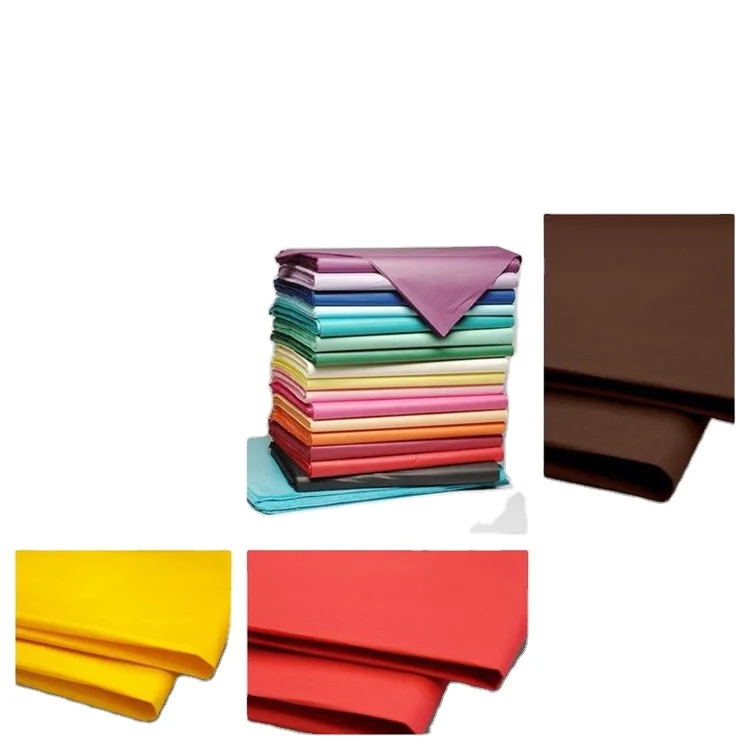 Customized Logo Colorful Tissue Paper / Gift Wrap / Wrapping Paper Sheets