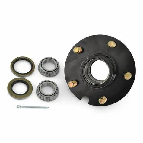 Wholesale High Quality Semi Trailer Electric Brake Hub Drum with Round Stub Axle