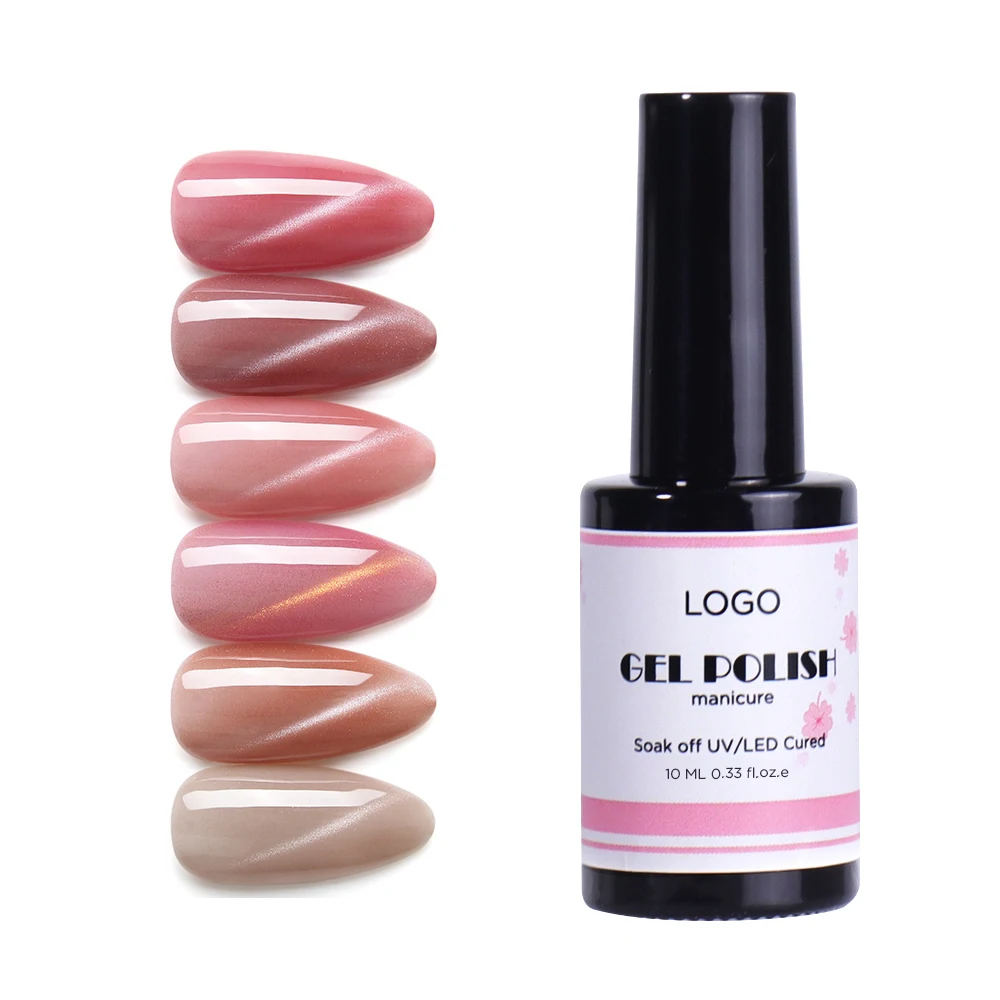 Factory Price Wholesale OEM Shiny 15ml Cat Eye UV Gel Polish