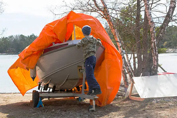 Изолированный брезент для дорожного использования 920 белый полиэтиленовый сверхпрочный