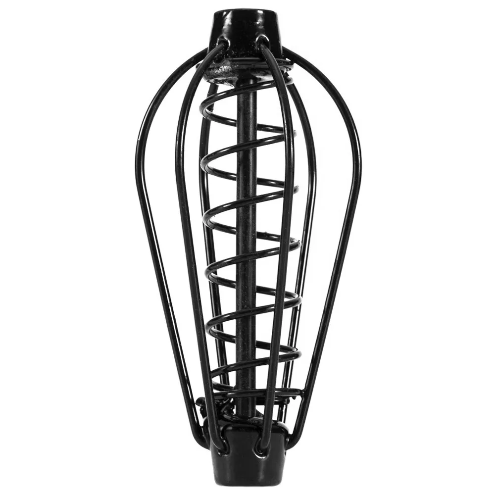 Black Method Feeder Bait Spring Cage for Carp Fishing Rig Making Fishing Tackle
