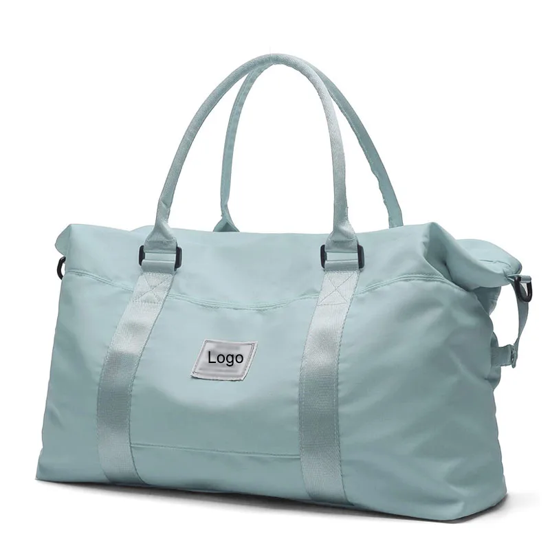 Guangdong Travel Expanding Trolly Duffel Bag Luggage Gym Bag for Women Weekender Overnight Bag with Wet Pocket &Trolley Sleeve