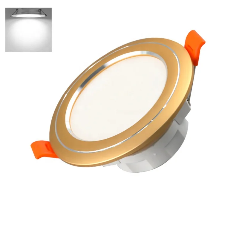 Indoor Ip20 Modern Ceiling Recessed GU10 Trimless Square Round Plaster Gypsum Downlight LED Spot Down Light Price For Home