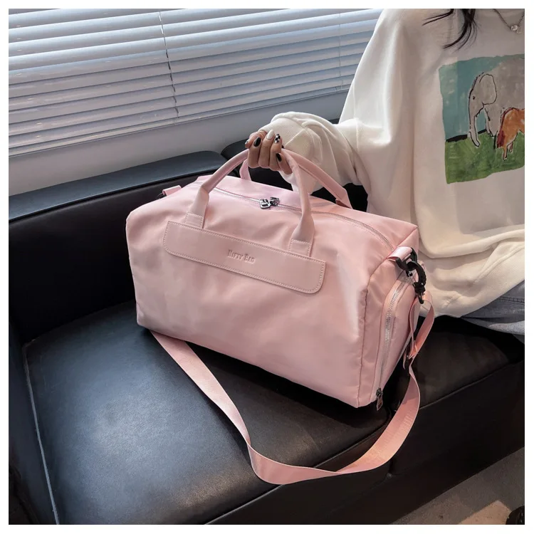 New sports yoga fitness bag women dry wet separation swimming bag large capacity hand cross body short travel bag men