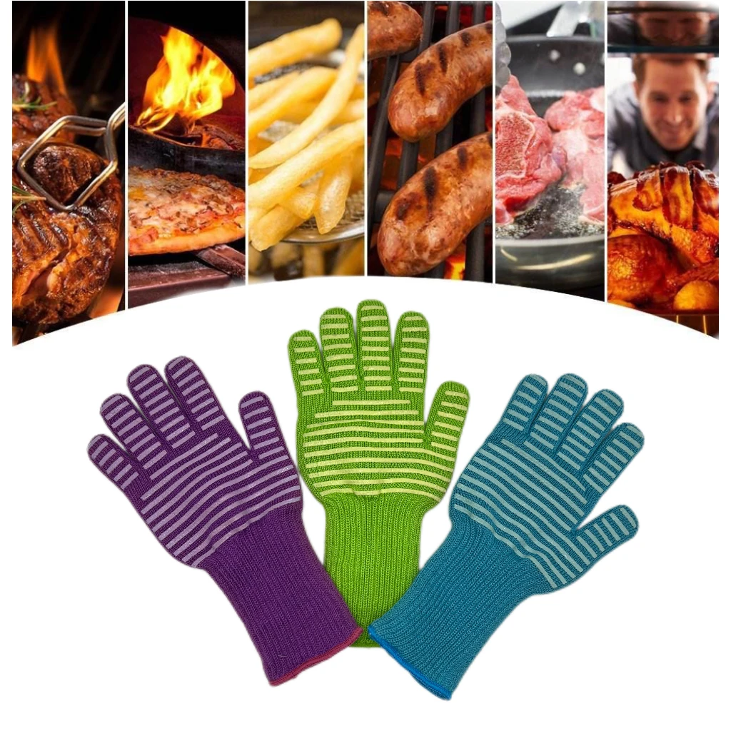 Oven Glove Hot Surface Handler Oven Mitt Glove, Perfect for Kitchen Grilling