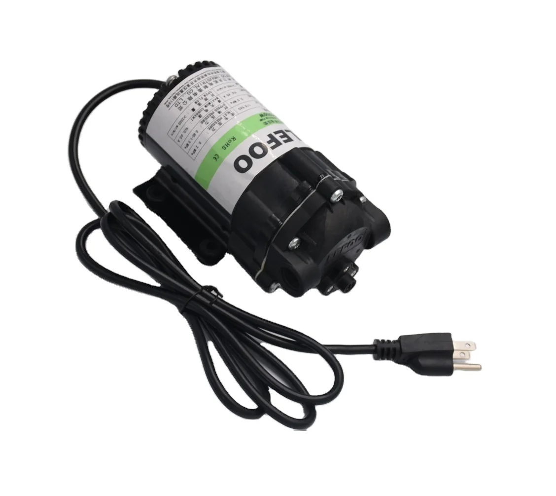 LEFOO 200gpd ro booster pump water 110v 200g household ro booster pump for water purifier