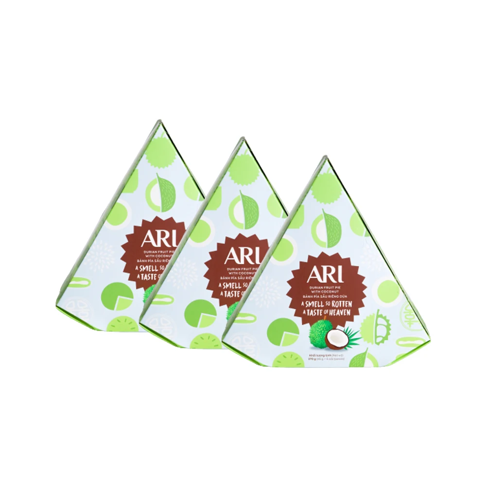 Fresh Sweet Fruity Pie Famous Snack Food Vietnam Durian Fruit Pie with coconut