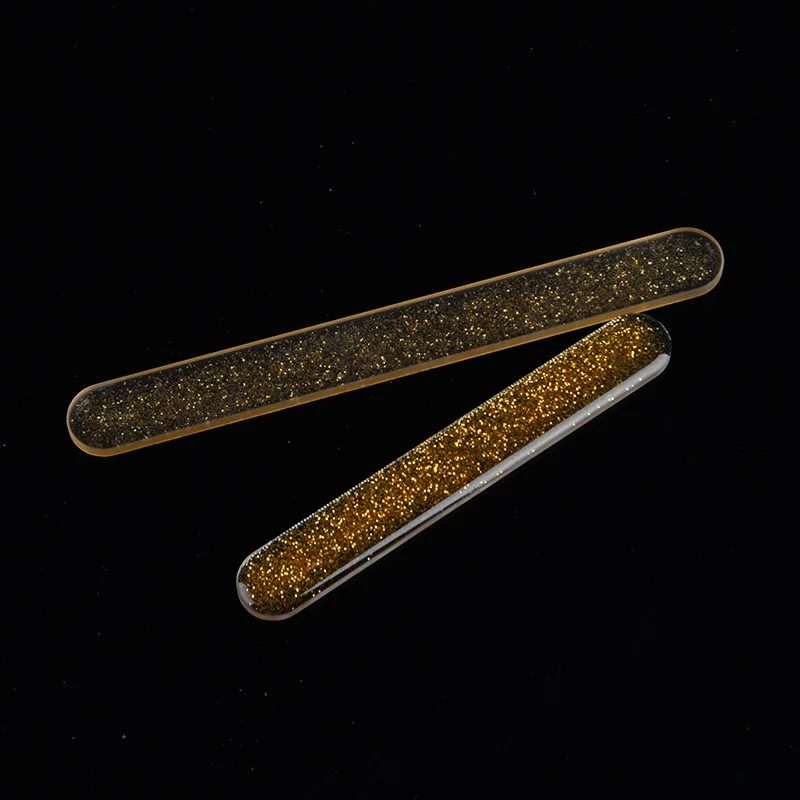 High quality Wholesale Gift Custom Logo Durable Crystal Glass Nail File