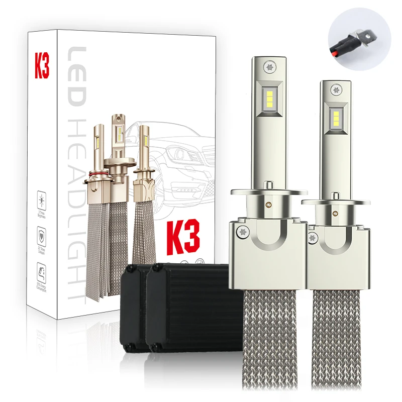 YUFING Scooter Best Led Headlight 20 Watt K3 H1 60W 5000LM Quote BOM/Tender List E90 Light for Led Headlights