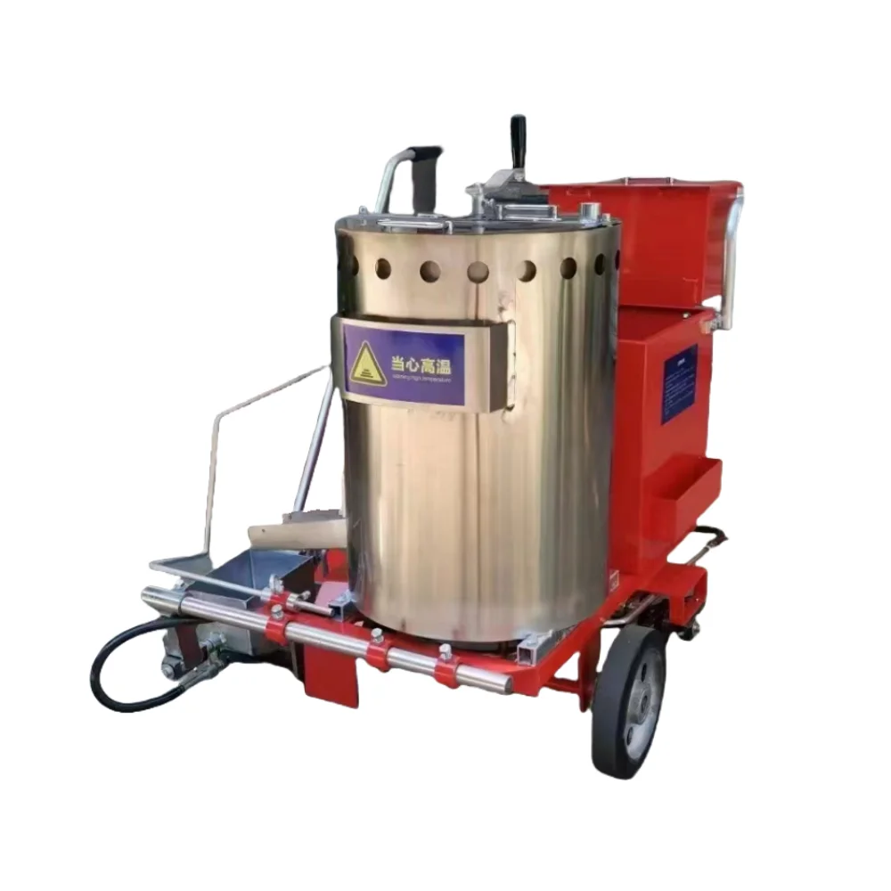 Easy Operate Small Hand Push Thermoplastic Road Marking Machine