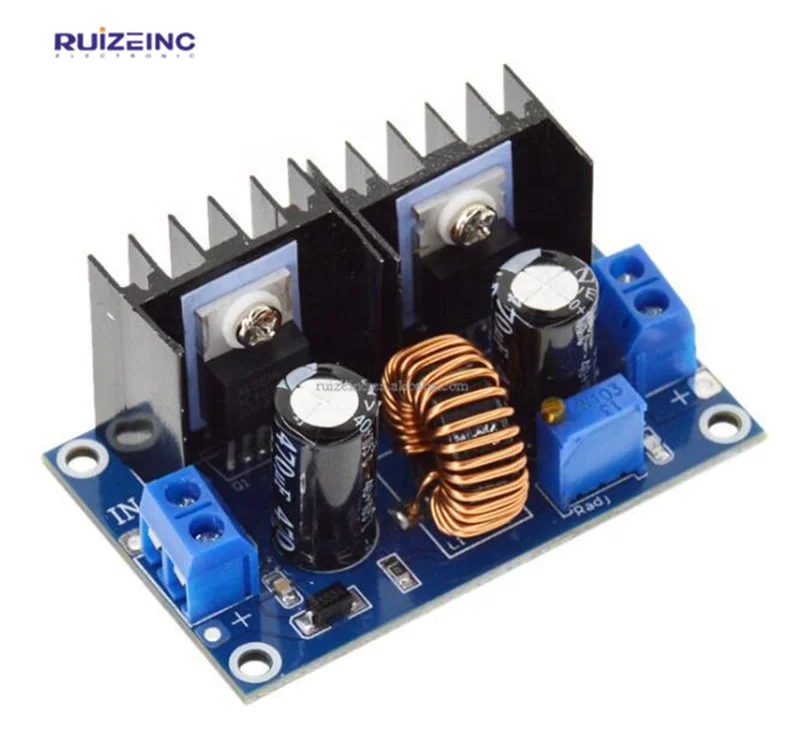 DC4-40v для DC1.25-36v 8A 200w Регулируемый XL4016 XL4016E1 DC-DC регуляторы постоянного напряжения понижающий
