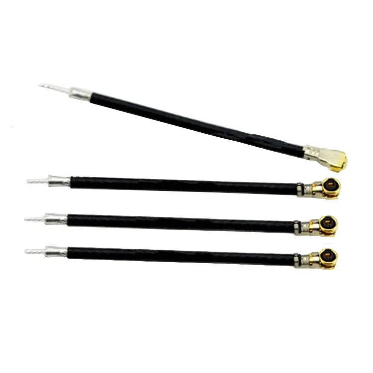 Black IPEX MHF 1.13 / 0.81 Connector Jumper Pigtail Cable Double End UFL Cable