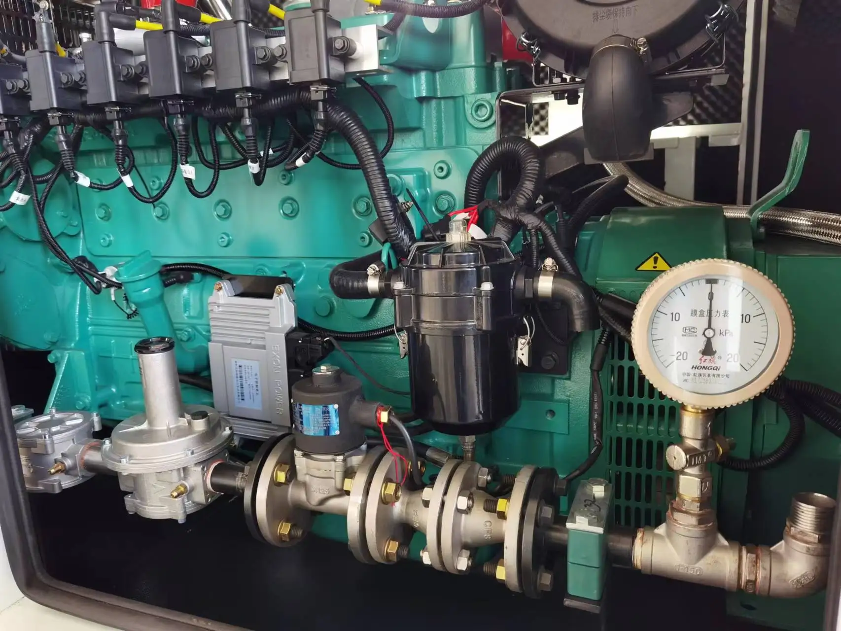 80kw 100kw biogas natural gas soundproof  silent generator set genset with cheap price