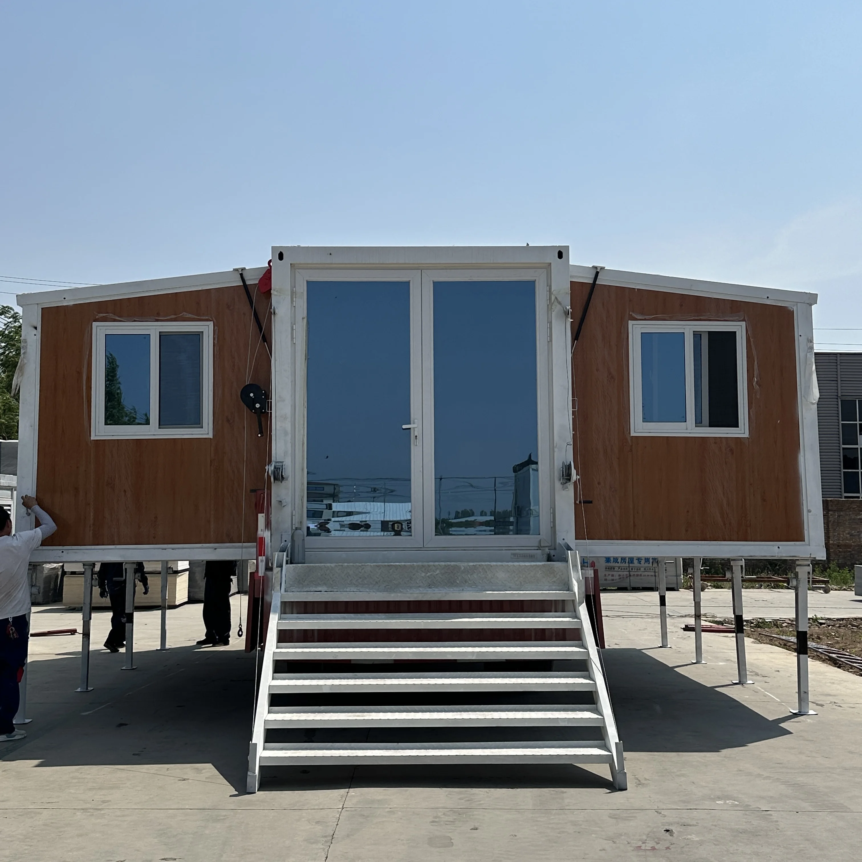 20ft 40ft Wholesale Container House Mobile Home For Living Portable Expandable container modular tiny trailer house