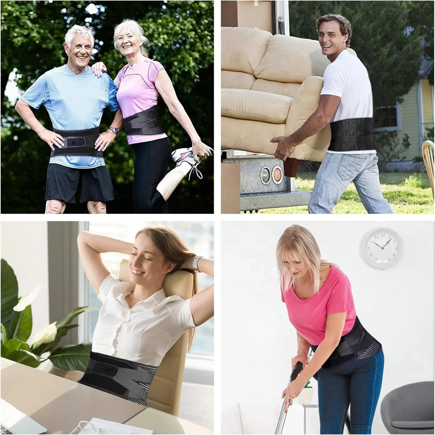 medical working safety medicated double pull breathable waist support brace back pad lumbar support belt for back pain