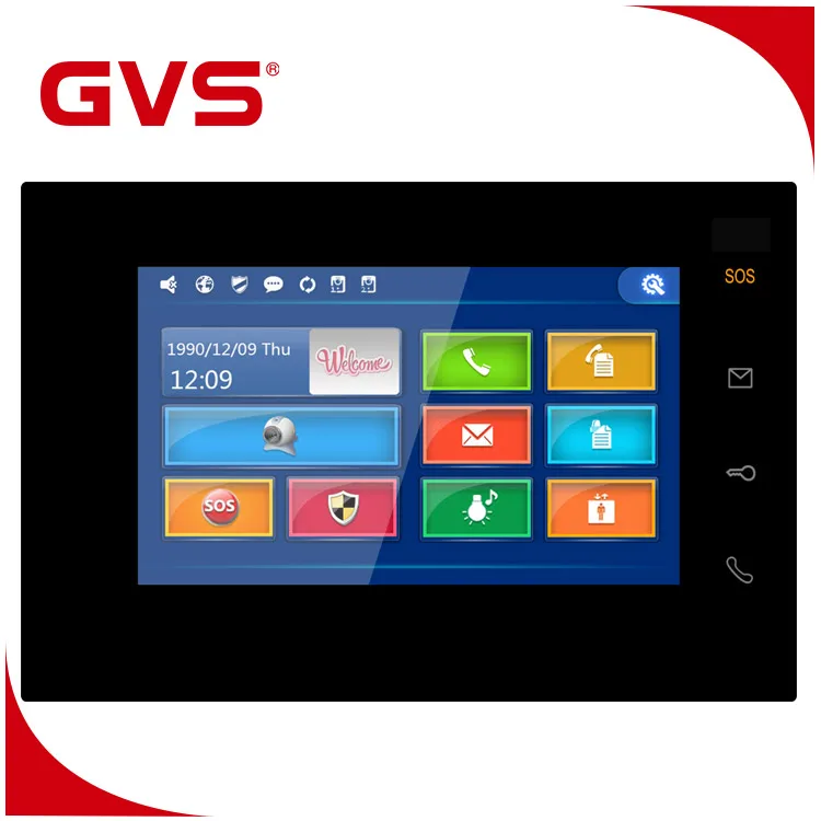 7inch Screen Touch Indoor Station Video Intercom Video-star