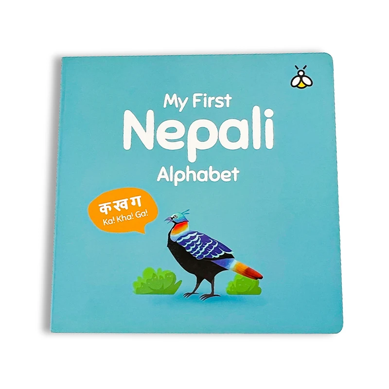 Wholesale Custom Printed Children Kids Baby Educational Alphabet Books Cardboard Board Book Printing