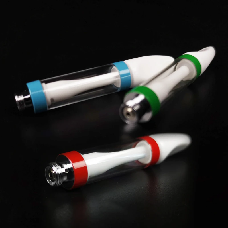 
Focol Brand Full Ceramic Thread 1.0ml Ceramic Tip Electronic Cigarette Vape Cartridges 