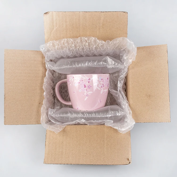 Air cushion bags and air buffer cushion film rolls are environmentally friendly packaging materials that save money and space