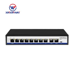 OEM 8 16 24 порта гигабитная CCTV сеть Ethernet ai PoE коммутатор 48 в 10/100/1000 м 10 портов gagi стандартный POE выключатель