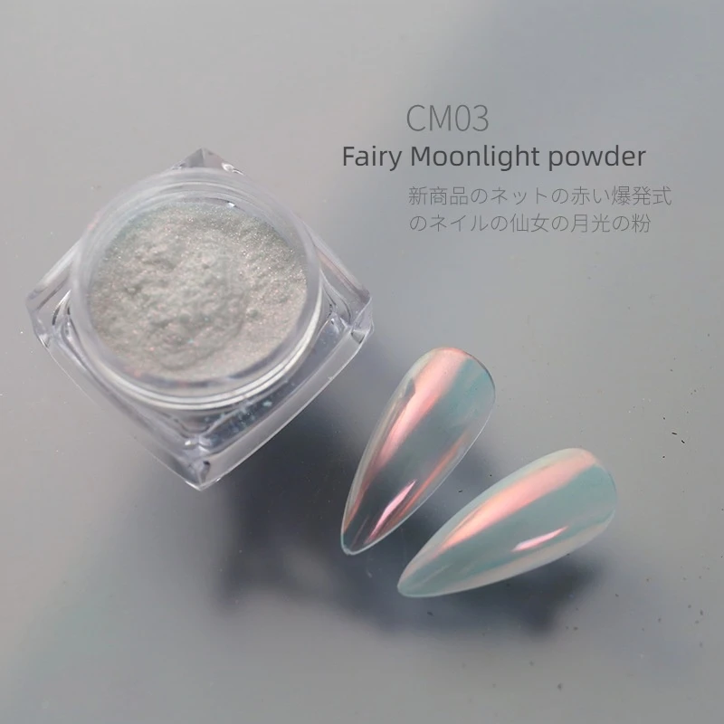 2024 new products oem/odm neon powder for nails with nail chrome powder wholesale