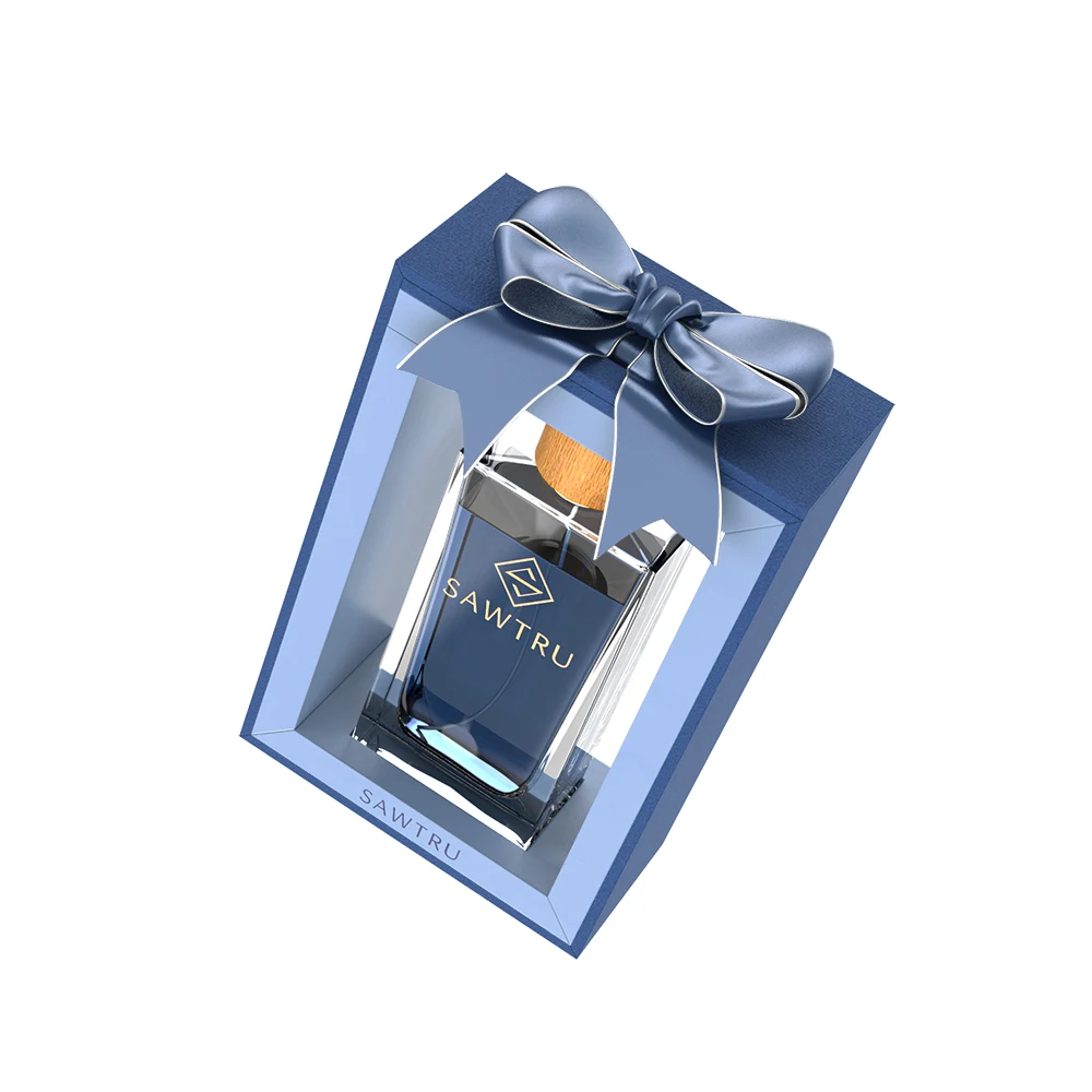 SAWTRU Gift Box Packaging Wooden Perfume Wooden Cosmetic Food Packaging Chocolate Box/cosmetic Package, Paper Gift Box MDF With SABER Certificate