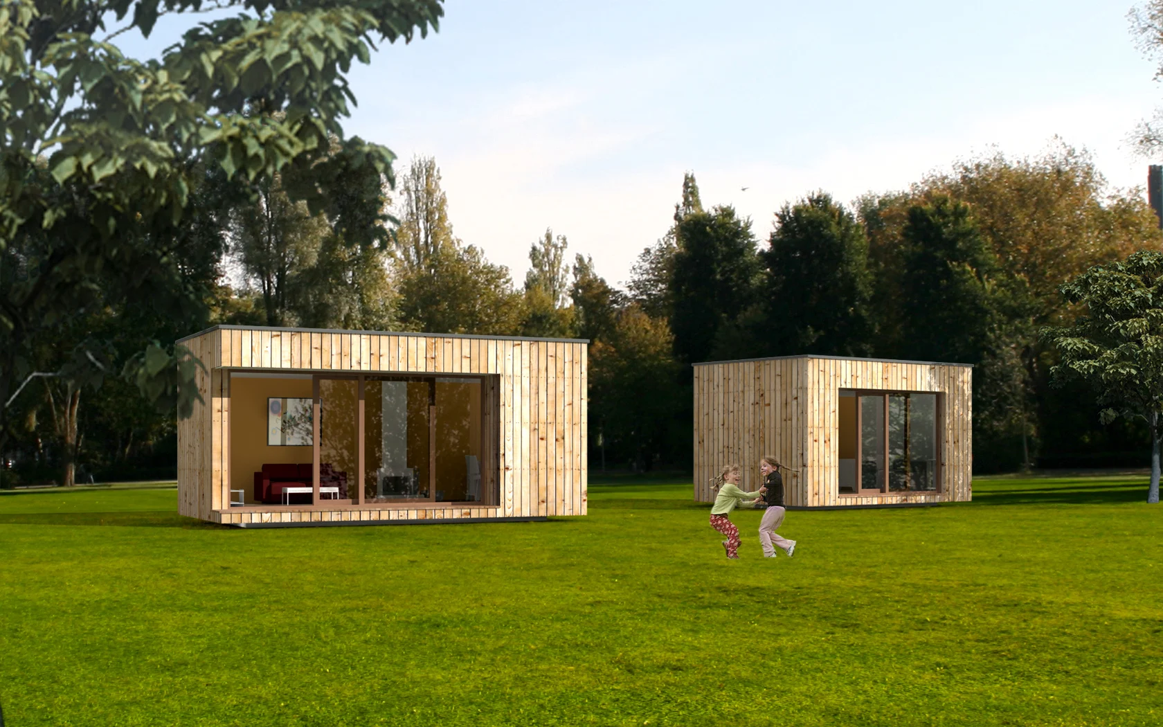 High Quality Flat pack container house prefabricated house and container home office accommodation for sale