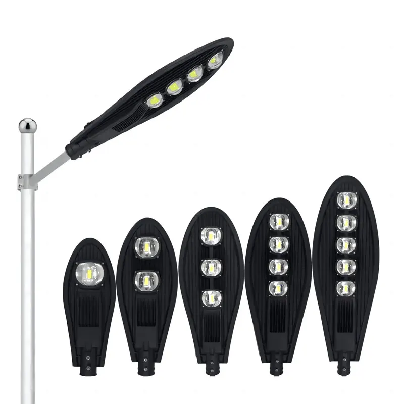 Hot Sales Aluminium Housing Shell Outdoor Cob Led Public Lighting Waterproof IP66 50w 100w 150w 200w 250w Led Street Light