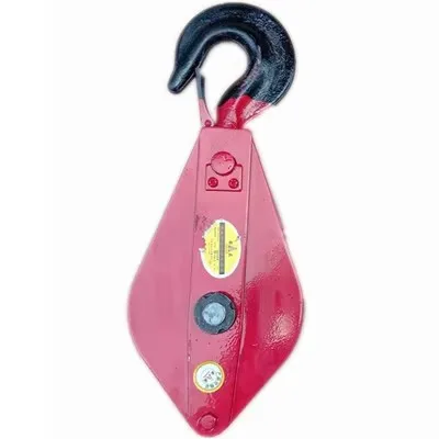 0.5t 1t 2t 5t 8t 10t 16t 20t 50t Single Sheave Block Snatch Heavy-duty Pulley Block