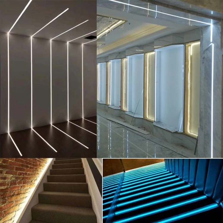 Led Modern Smart Home Motion Sensor Aluminium Profile Led Wall Cabinet Lights For Living Room