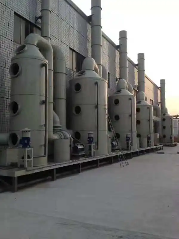 Оборудование для очистки биогаза, промышленный мокрый скруббер