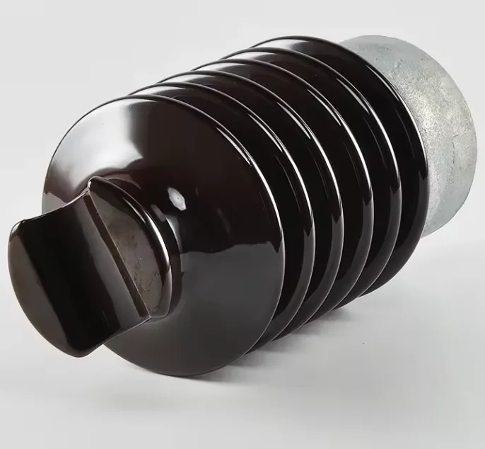 Manufacture High Voltage electric insulator High Temperature Ceramic Post Porcelain Insulators 57-1