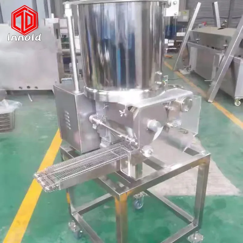 Electric Burger Chicken Nuggets Forming Meat Patty Making Machine