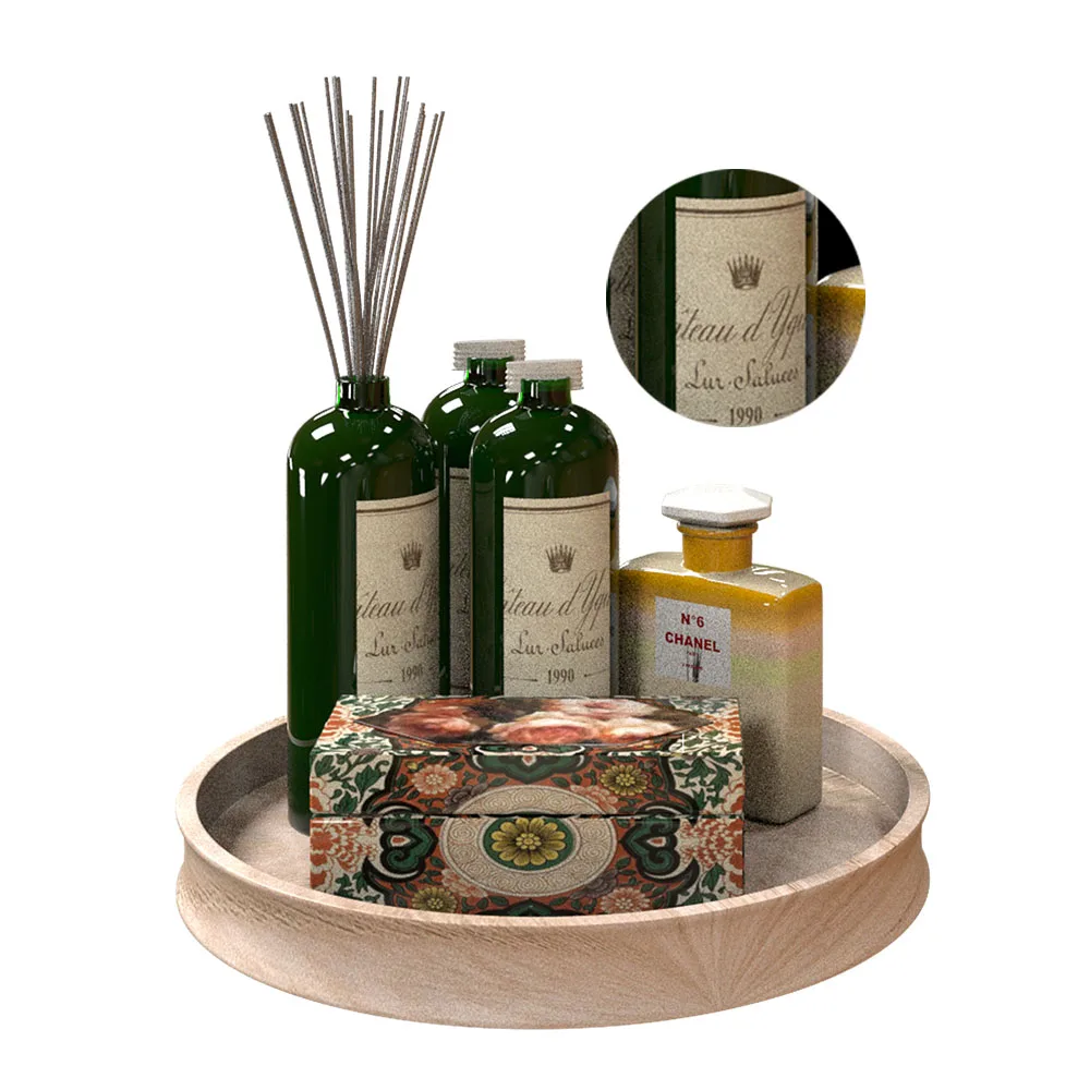 Matte Black Square Candle Jar Packaging Label Custom Logo Printed Cheap Product Waterproof Perfume Bottle Sticker