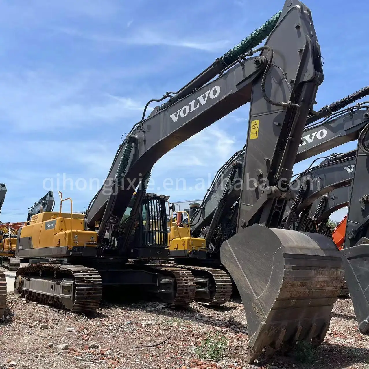 90% новый Подержанный VOLVO EC480DL 48 тонн в хорошем состоянии и высокое качество мощная мощность низкая цена четыре национальных стандарта