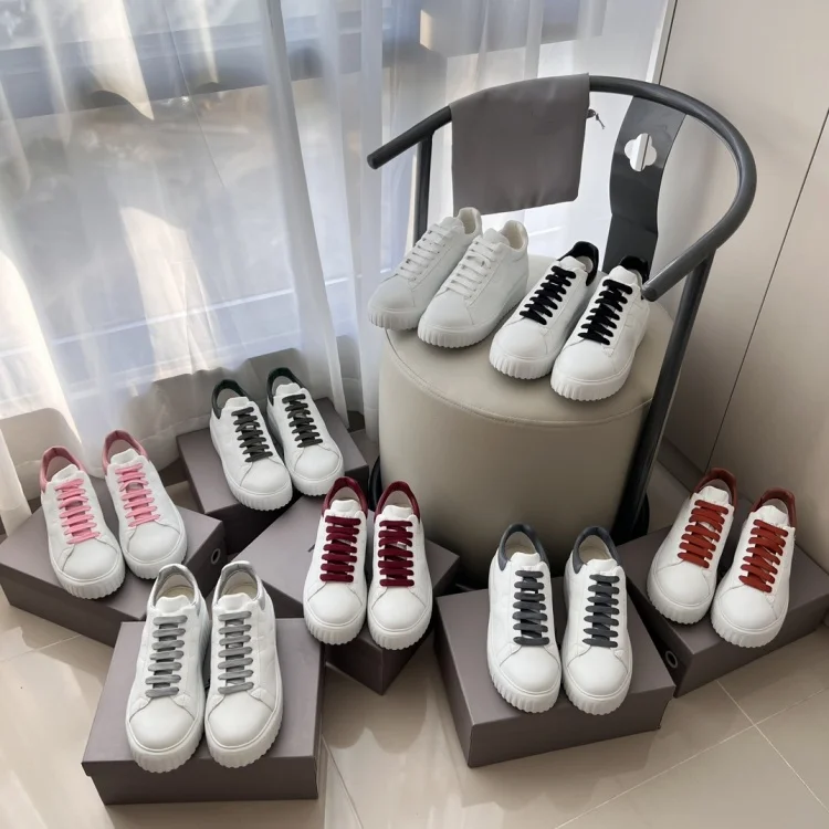 Putian Casual Genuine Leather Luxury Designer Hagen Shoes Sports Comfortable Walking Style Shoes For Women