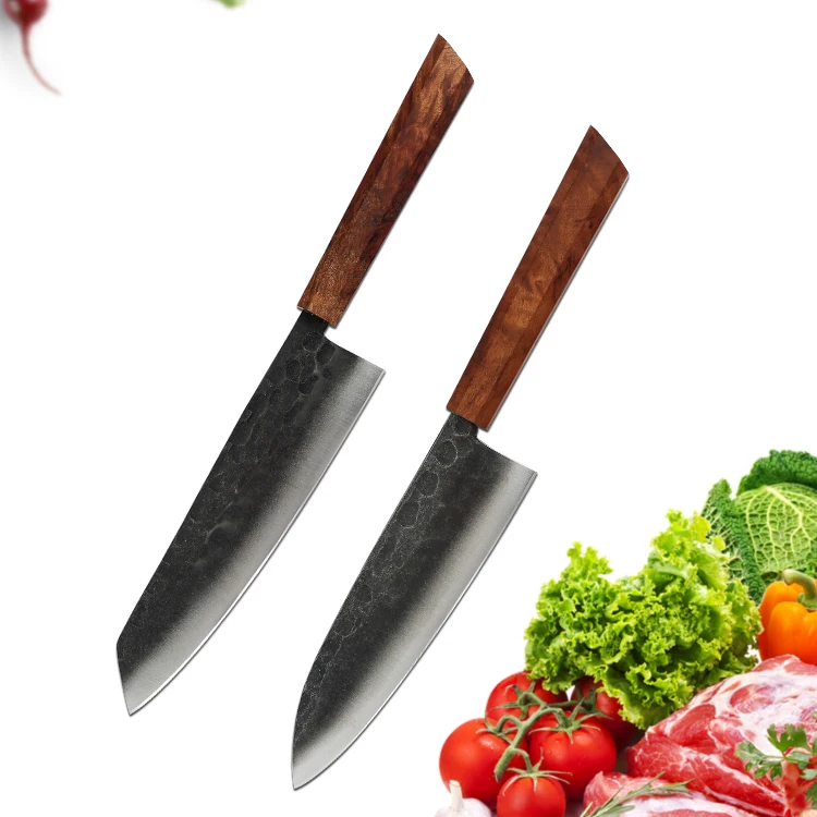 Chef Knives Kitchen Knife Damascus Steel Stabilized Wood New Product Ideas Function 8 Inch Customized Logo Giftbox Cutting Knife