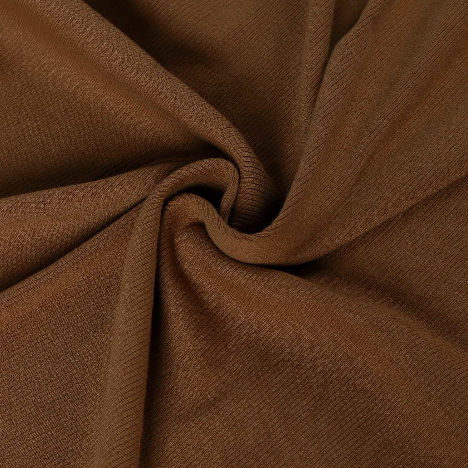 Recycled cotton polyester elastane 2x2 ribbed fabric knitted fabric for jersey garment collars and cuffs,
