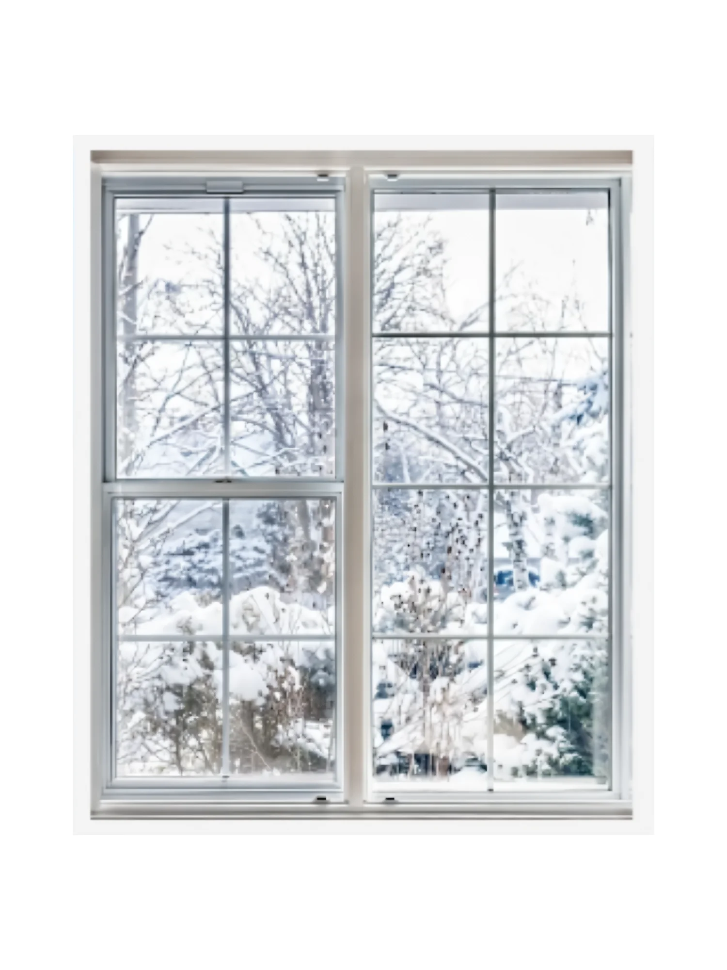 Factory Wholesale American style PVC Double Hung window Sash lift Up Vertical Sliding Window