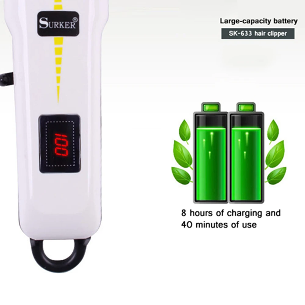 2022 best selling professional magnetic motor rechargeable smart hair clipper cutter hair trimmer machine electric hair clippers