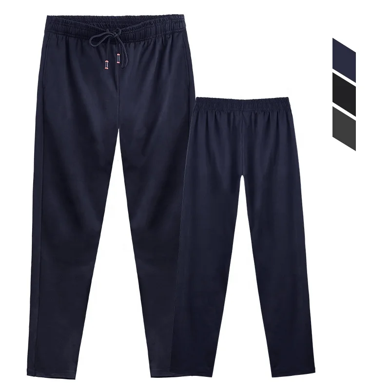 Wholesale Custom Logo 90% Polyester Fitness Workout Running Jogging Quick Dry Men Sweatpants Jogger Gym Pants