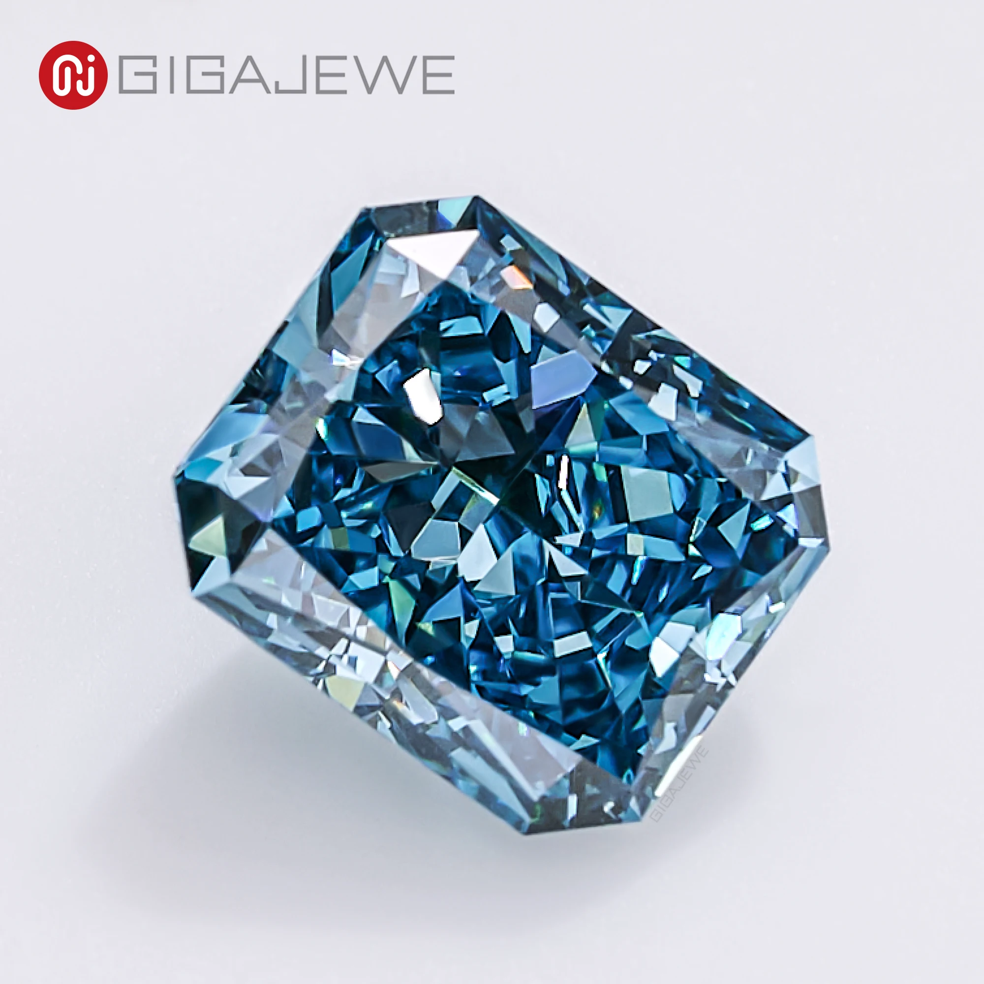 GIGAJEWE Blue color round and fancy cut CVD lab grown diamond synthetic diamonds wholesale