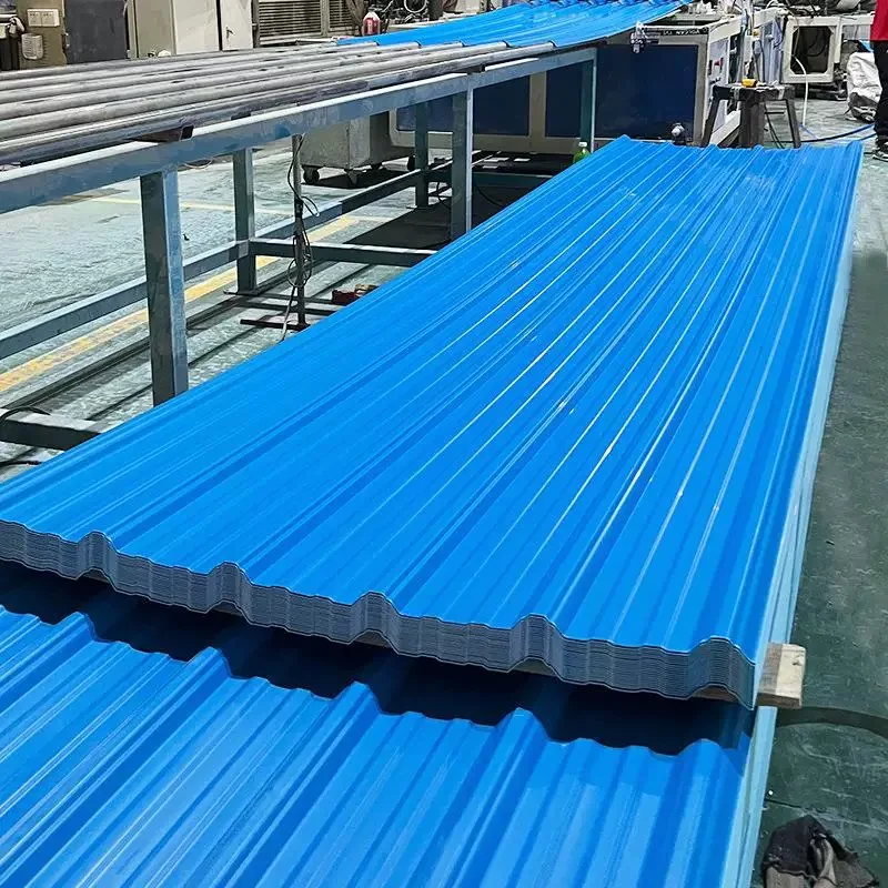 Wholesale ASA Spanish Roofing Sheets Fire Resistant Heat Insulated Plastic Roof Tiles Hotels/Villas/Schools/Factories/Apartments