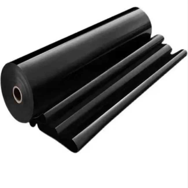 EPDM 1.2mm 1.5mm Rubber Roofing Geomembrane Reinforced Waterproof Construction Sheet for Swimming Pool Membrane