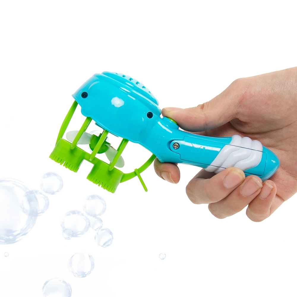 Color Box 2 to Wholesale Price Bubble Blower with 60 Bubble Solution Bubble Maker Gun to 4 Years 500pcs Accept Unisex