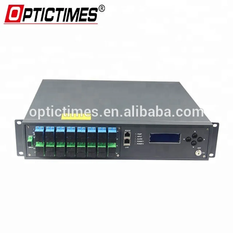  JDSU 2U Stable16 32 порта Catv Edfa 1550nm оптический усилитель сигнала