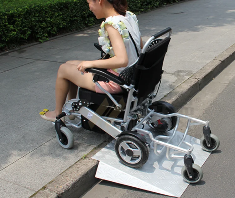 aluminum alloy Portable Wheelchairs Curb Kerb Ramps